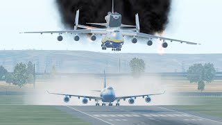 Massive Cargo Plane makes Emergency Landing at Busy Airport | XP11