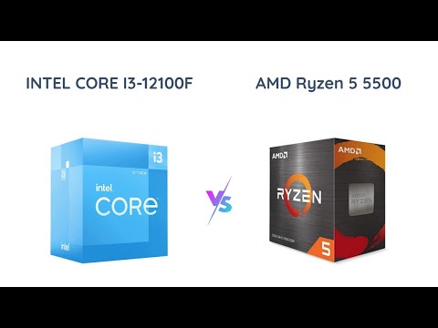 Intel Core i3-12100F vs AMD Ryzen 5 5500