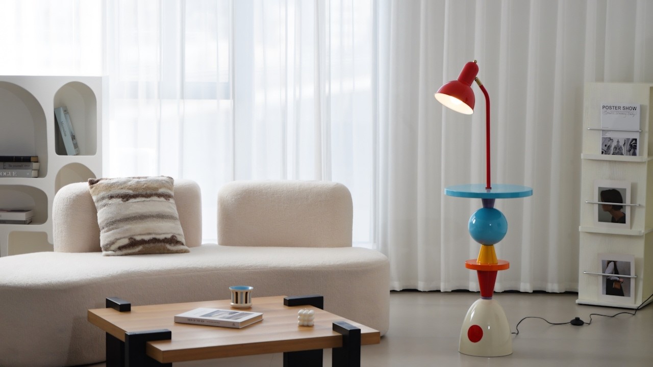 Lamta Colorful Floor Lamp video 2