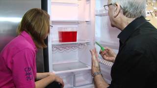 Top tips for dealing with water on the back wall of your fridge