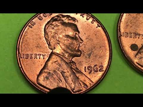 DC Minutes 1962 Lincoln Penny - United States One Cent Coins
