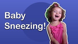 Baby Has A Sneeze Attack | The Blogging Rapper