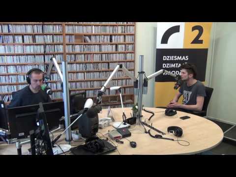 Latvijas Radio 2 studijā Rihards Lībietis ieskandina pavasari