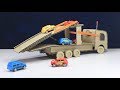 Super RC Transport Truck Line Car Carrier Trailer DIY CARDBOARD TOY