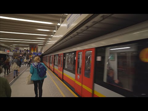 Polônia, Varsóvia, viagem de metrô de Młociny a Wilanowska