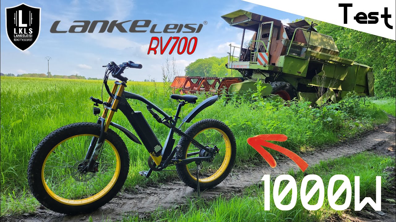 “Review” An electric mountain bike designed for adults who want to ride at 45 km/h 🚵 “Lankeleisi RV700 Explorer”