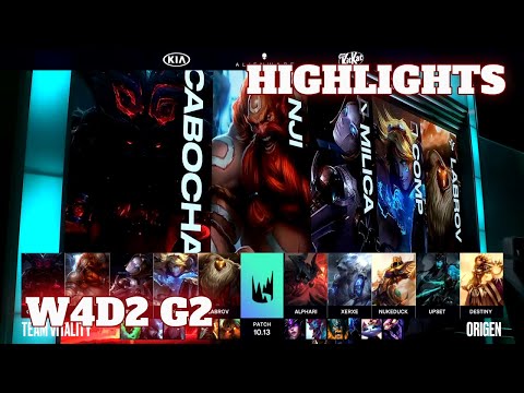 (Highlights) Vitality vs Origen | Week 4 Day 2 S10 LEC Summer 2020 | VIT vs OG W4D2