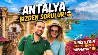 Antalya’da Turist Gibi Değil, Yerel Gibi Gezmek! 😎 Dolu Dolu Antalya Şehir Merke