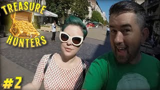 TREASURE HUNTERS Ep 02 - "MY GENIUS BRIDE!!!" (Geocaching In Bulgaria)