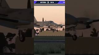 Beechcraft C90 Landing in Nassau Bahamas #aviation #pilot #landing #flight #sim #flightsimulator