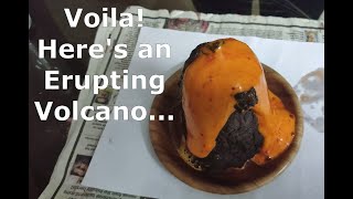 How to make a working model of a Volcano Eruption / Volcano Erupting