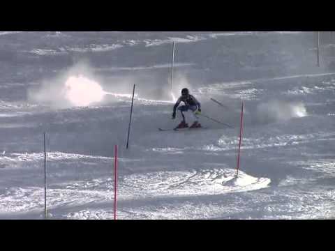 Hunter Kern Mammoth Crash -- Slalom Tokyo Drift