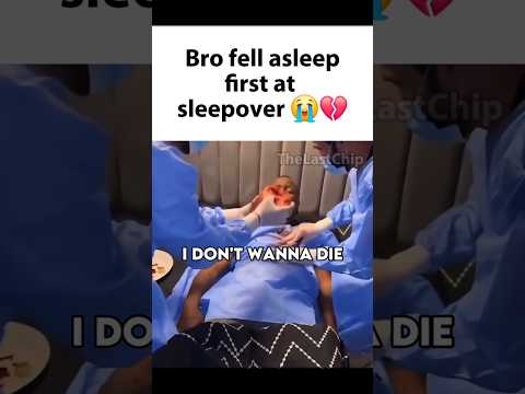 Bro woke up mid surgery 😭✌️