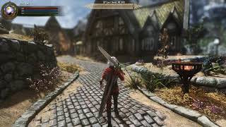 Nice walk down Whiterun // SkyrimSE Re-Engaged ENB + other mods
