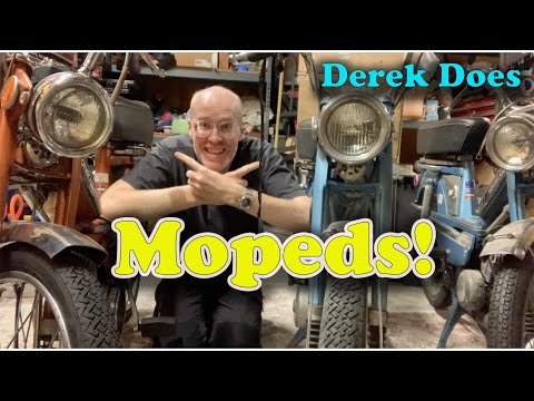 Vintage Mopeds on Derek Does.