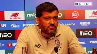 Sérgio Conceição e as críticas após o jogo com o Sporting: «Ouvi coisas que me fizeram rir»