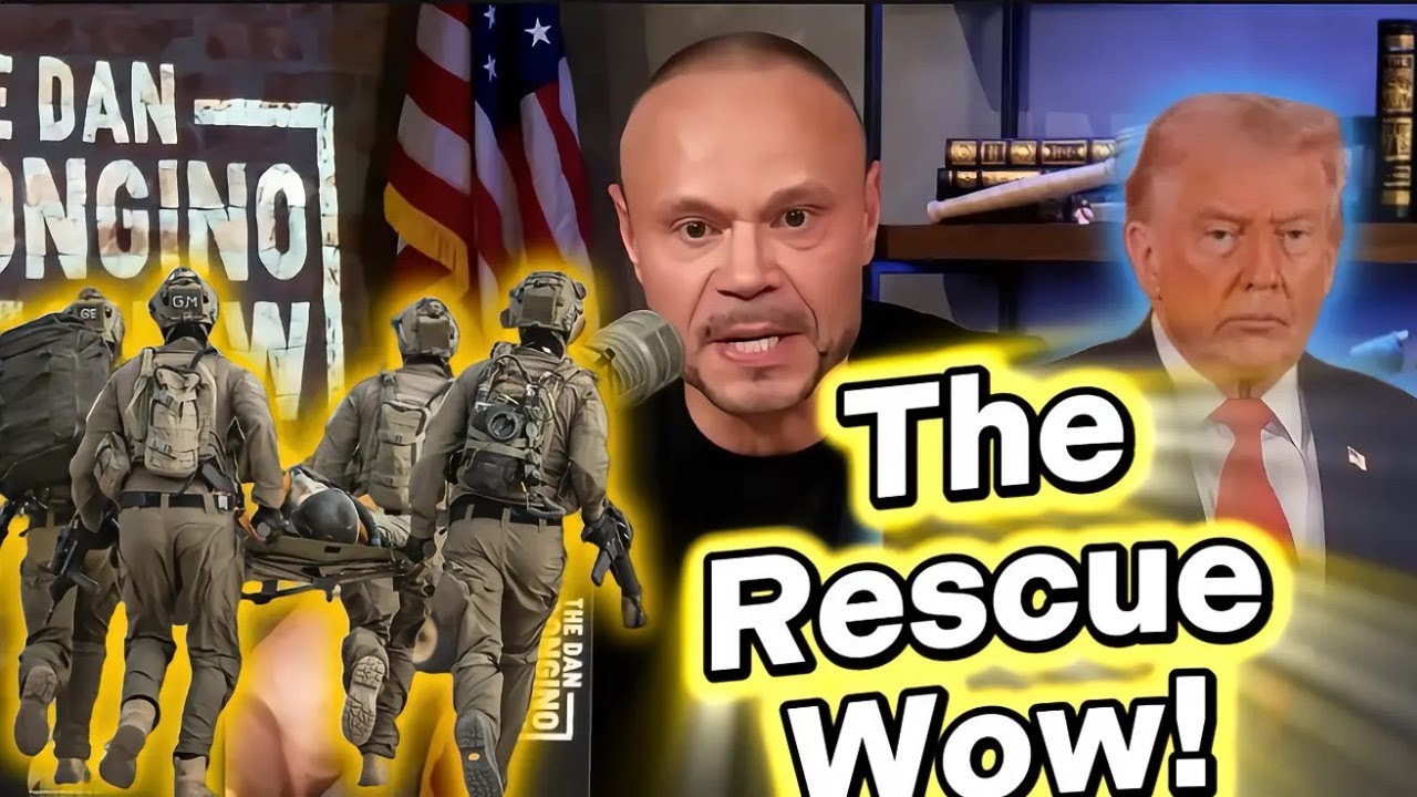 Live reaction Dan banging show ?WHAT a rescue ,the USA is powerful country !