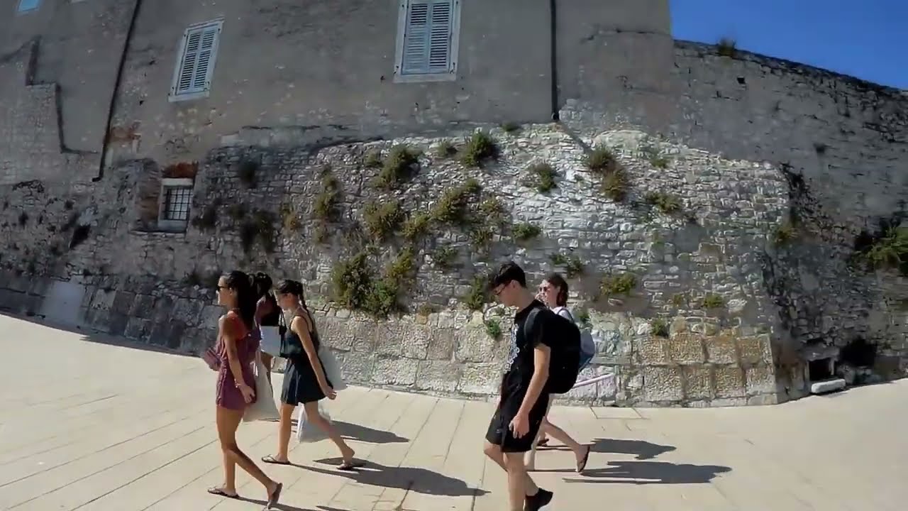 Town walls in Poreč, Croatia #porec #croatia