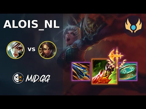 MID.GG: [ Alois_NL ] Riven JUNGLE vs Nidalee | EUW CHALLENGER | LOL Season 2025