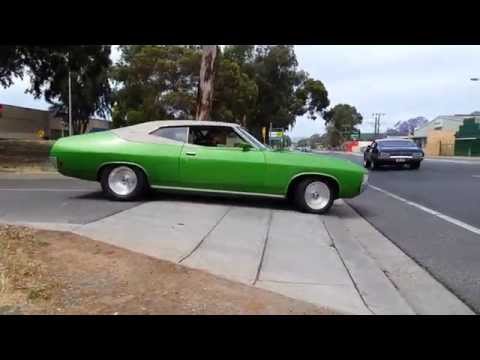 SA Ford Falcon coupe cruise.