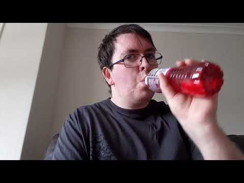 trying lucozade sport hydration raspberry and passion fruit