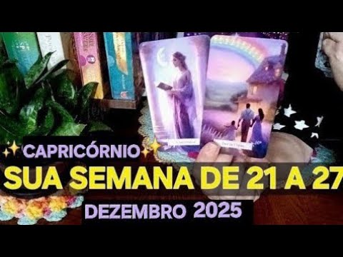 🌲CAPRICORN♑️ 2 events for the week of December 21st to 27th, 2025