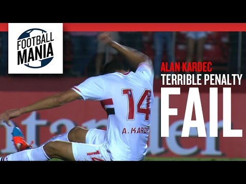 Alan Kardec (São Paulo) Terrible Penalty FAIL! Vs. Atl. Nacional - Copa Sudamericana 2014