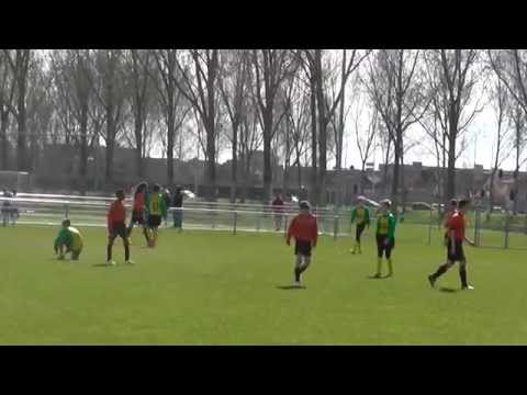 4 april 2015 D-toernooi Buitenboys - VV De Meern D3 - Huizen D2 1-0 Goal Daan, assist Andy