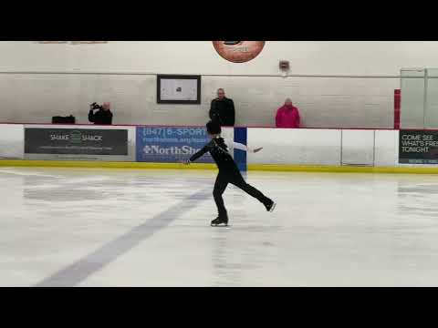 2nd time figure skating competition   basic 5   2nd place