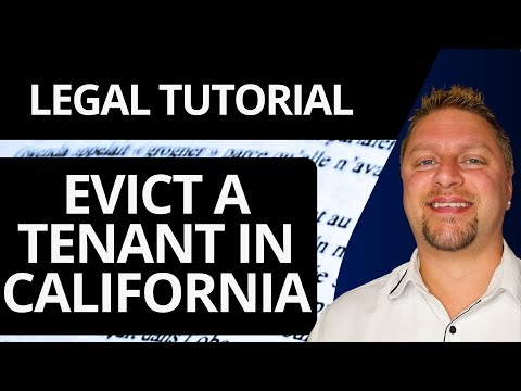 How to Evict a Tenant in California | Legal Tutorial 2025