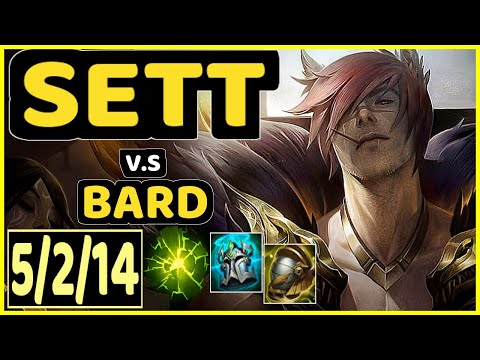 PROFESSOR (SETT) vs BARD - 5/2/14 KDA BOTTOM SUPPORT CHALLENGER GAMEPLAY - BR
