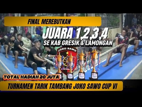MENDEBARKAN‼️SENSASIONAL  TARIK TAMBANG JOKO SAWO BETOYO CUP VI 2025