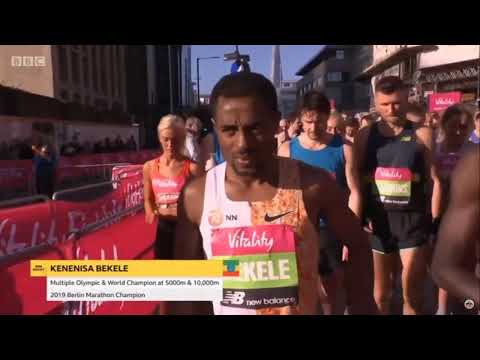 The Vitality Big Half 2020: Kenenisa Bekele world record