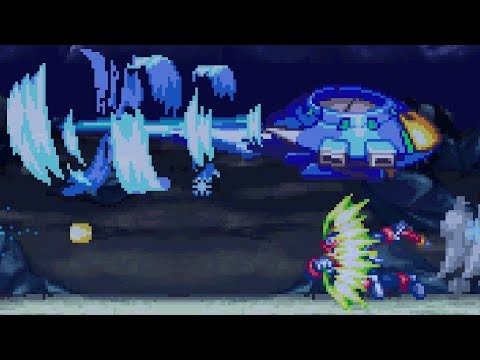 Megaman ZX Advent [Expert/Maniac] (Grey) Part 3 - Arctic Ice Floe/Chronoforce (NO DAMAGE)