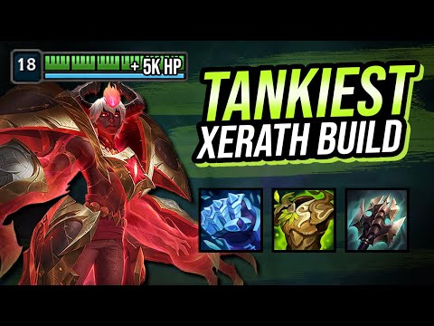 I Made the TANKIEST Xerath Build Ever! (Full TANK 5000+ HP)