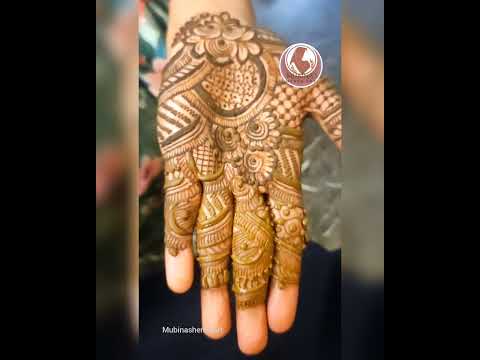 beautiful mehandi designs #henna #mehandi #shorts
