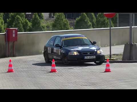 M. Kwapisz/M. Góralczyk (Civic) - 11. Rajd Koszaliński (22.05.2022)