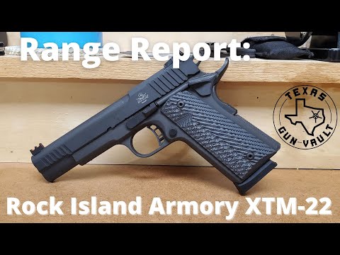 Range Report: Rock Island Armory M1911 FS XTM-22  (A 1911 chambered in .22 WMR)