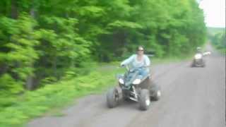 preview picture of video 'Heading home from 2012 Hurley Annual Memorial ATV Rally'
