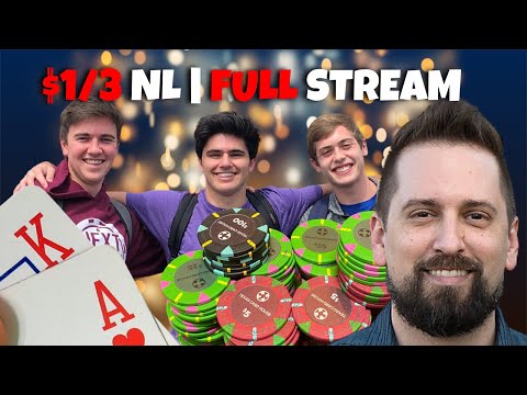 TCH Live 276 | $1/$3 NL Cash Game w/ @NextGenPoker | @WesCutshall (Commentary)