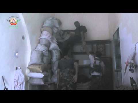 اشتباكات مع قوات النظام في منطقة السبع بحرات في حلب من قبل كتيبة الصفوة الإسلامية