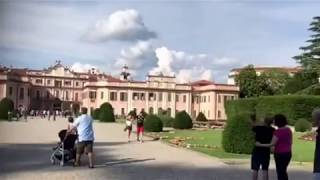 Artisti di strada ai giardini Estensi di Varese