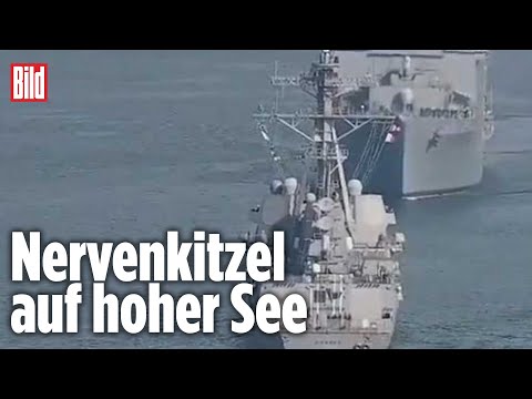 US-Kriegsschiffe auf Kollisionskurs