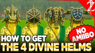 Get All 4 Divine Helms *NO AMIIBO* Location/Upgrades - Tears of the Kingdom