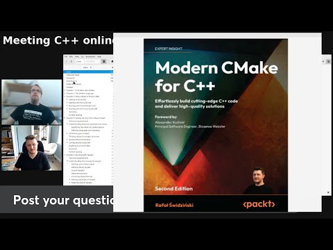 Modern CMake for C++ - Interview with the Author Rafał Świdziński (audio fix)