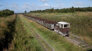 preview picture of video 'Bord na Móna LM412 approaching Europeat 1 power station near Edenderry,  26-Aug-2011'