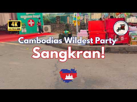 🇰🇭 EPIC WATER FIGHTS! Sangkran 2025: Cambodia's Wildest Khmer New Year Party