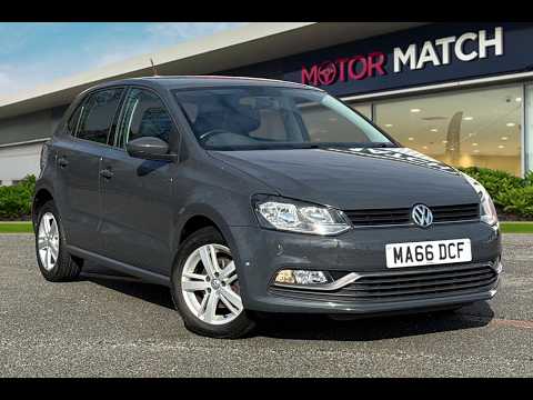 Volkswagen Polo 1.0 BlueMotion Tech Match Euro 6 (s/s) 5dr video thumbnail