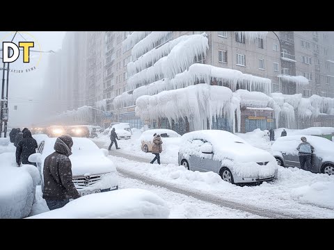 Winter Crisis in Belarus! The Ulli Storm Caused Heavy Snowfall in Minsk and Mogilev