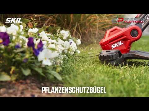 SKIL 0230: Dieser kraftvolle 25 cm Akku-Rasentrimmer wird mit jeder Aufgabe fertig